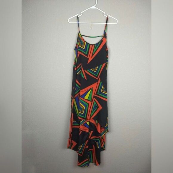 Ark & Co. Geo Print High Low Dress Small - Picture 9 of 13